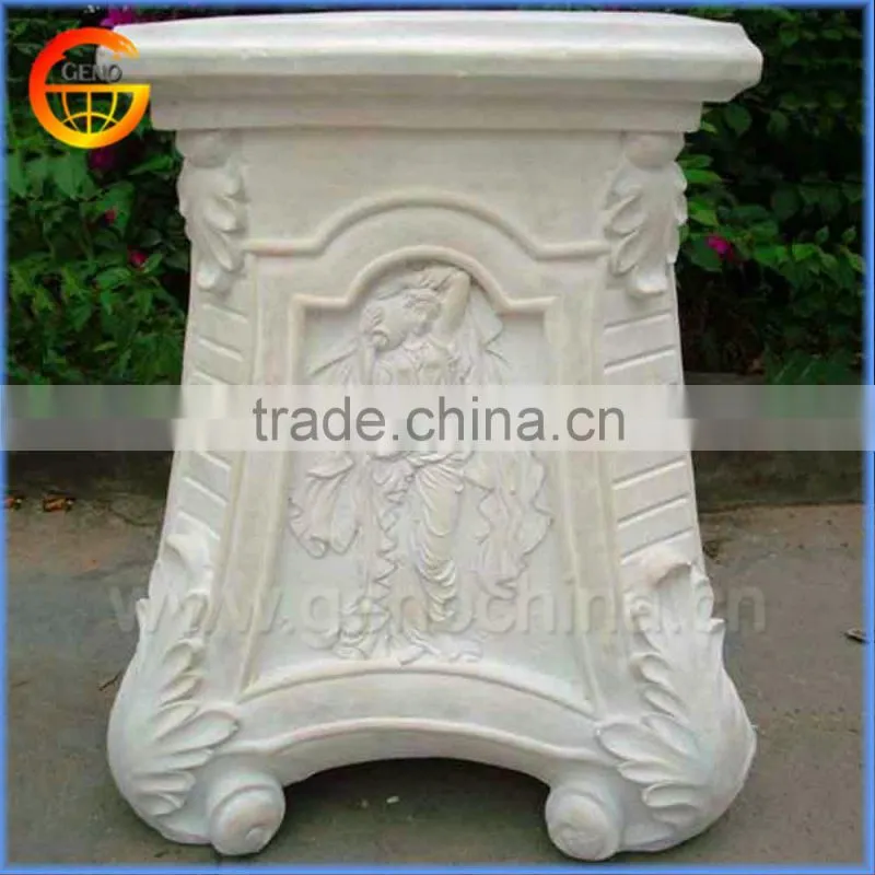 Home and garden fiberstone column design home decoration