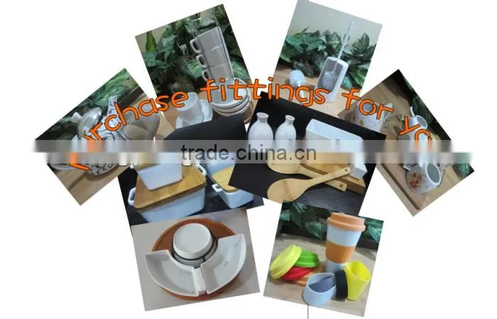Factory direct wholesale white glazed silver teapot porcelain