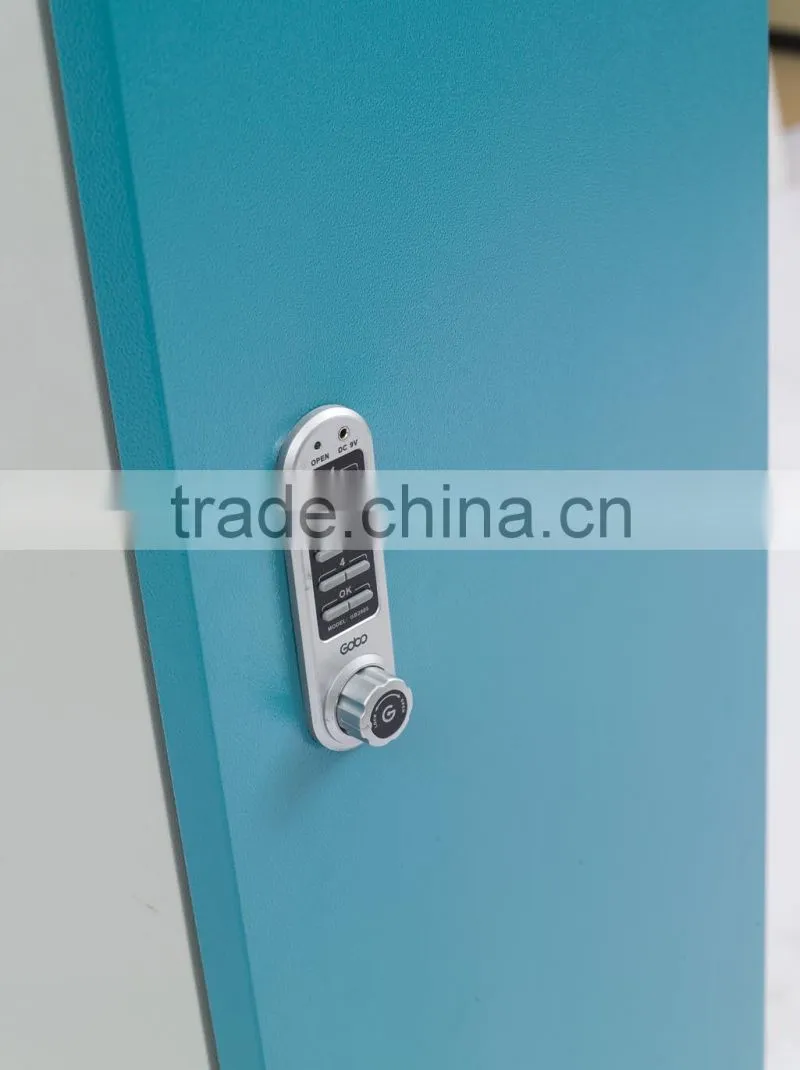 Modern steel 1 door clothes cabinet locker office school hotel furniture