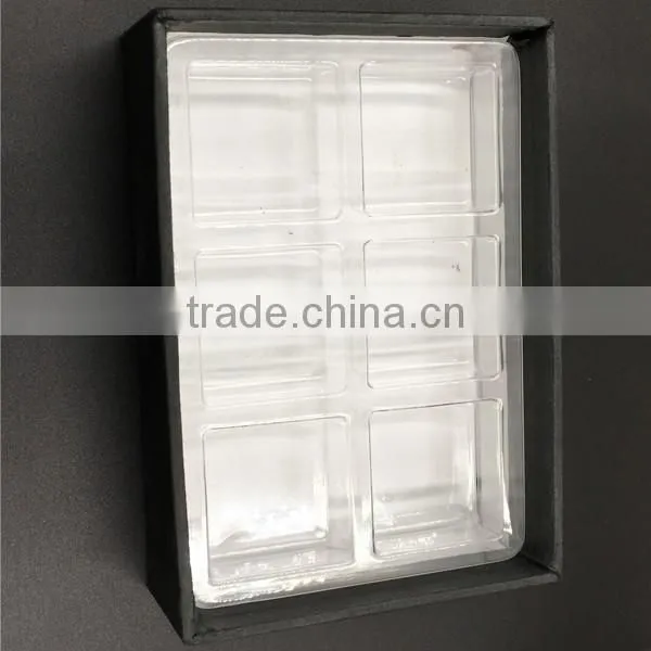 High quality customized chocolate tray clear 2 with competitive price