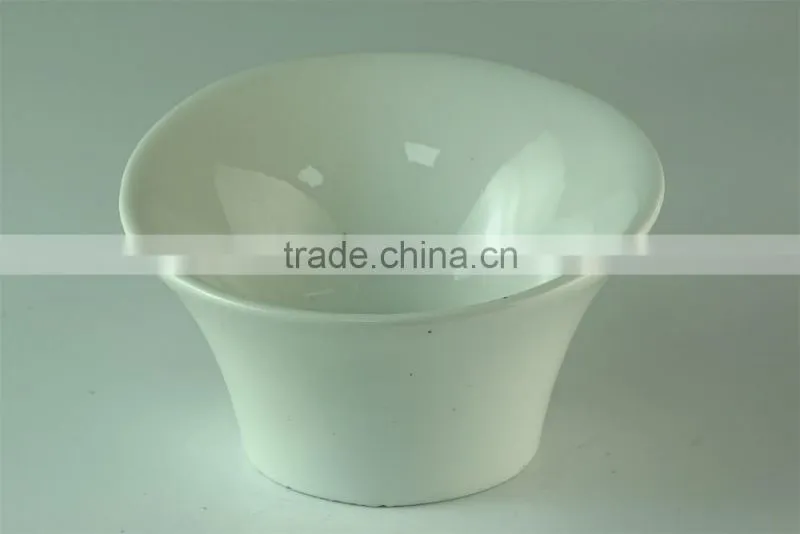 Cheap New Design Bulk Cylinder-Shaped White Ceramic Bowl