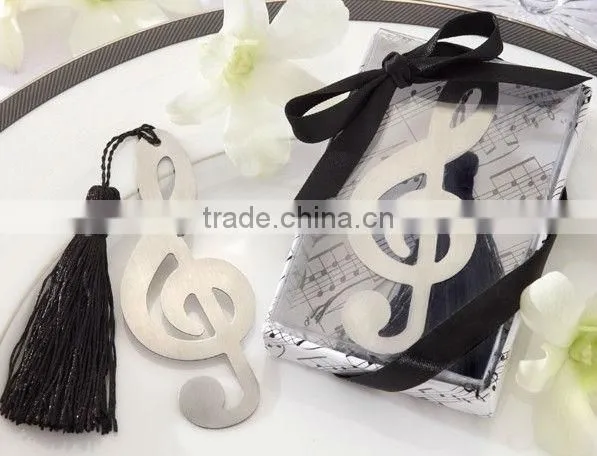 Supply Creative fashion golden double happiness bookmark