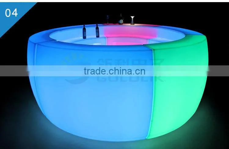 Computer Control Fancy Bar Furniture LED Bar Counter Hot Sale