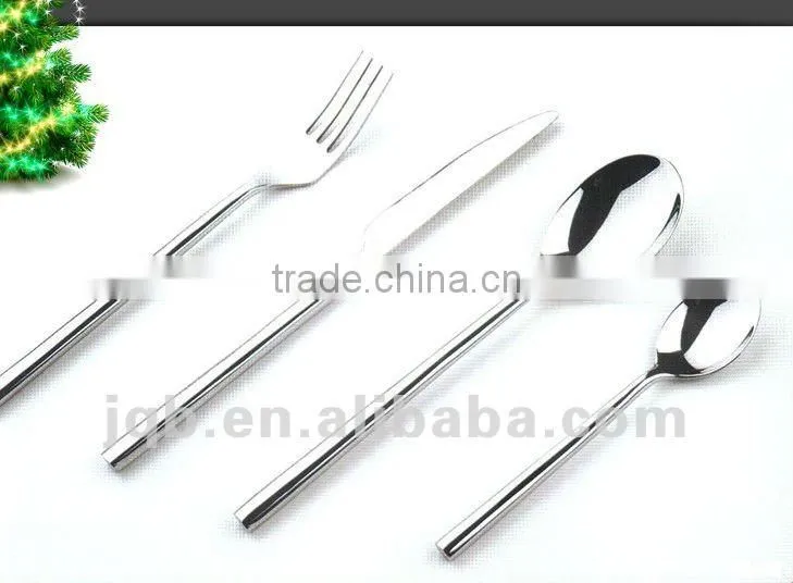 stainless steel cutlery set, elegant fork and knife