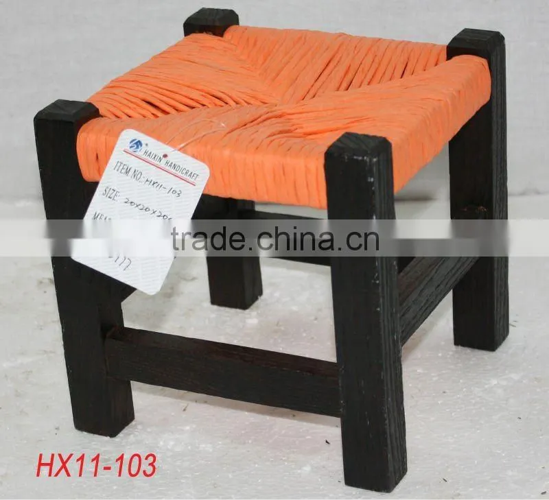 Wood stool chair