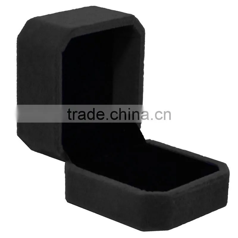 Factory wholesale velvet ring box,engagement ring display box