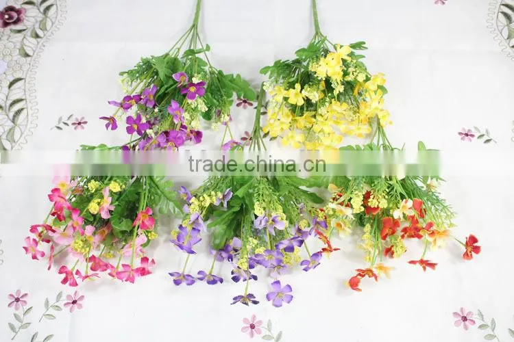 cheap lilac bouquet artificial lilac bouquet decorative flowers for landscaping