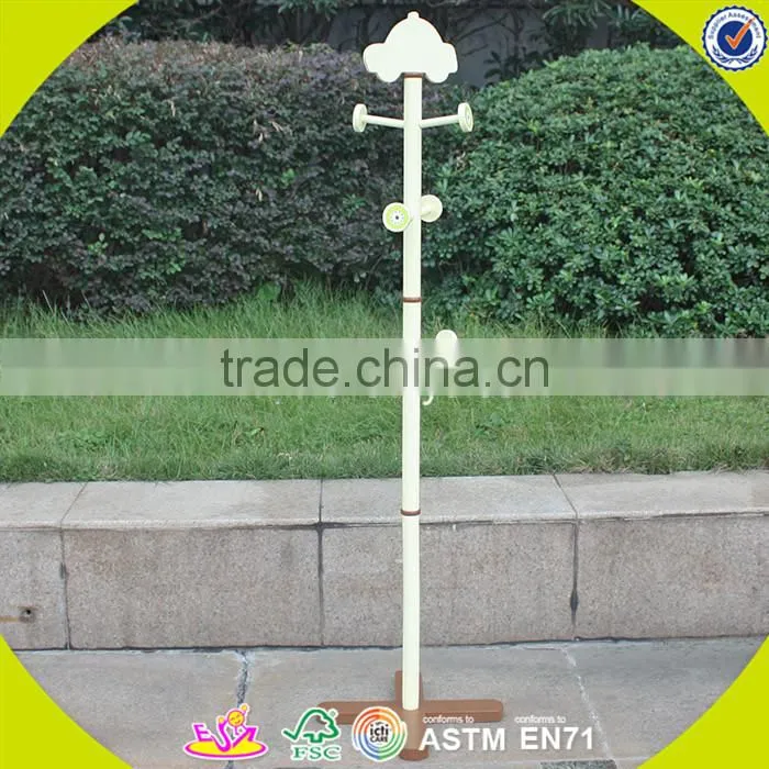 wholesale lovely design child pink coat standing hanger household necessities coat standing hanger for children W09B013