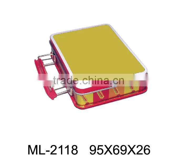 Customized small cute gift box with handle and lock