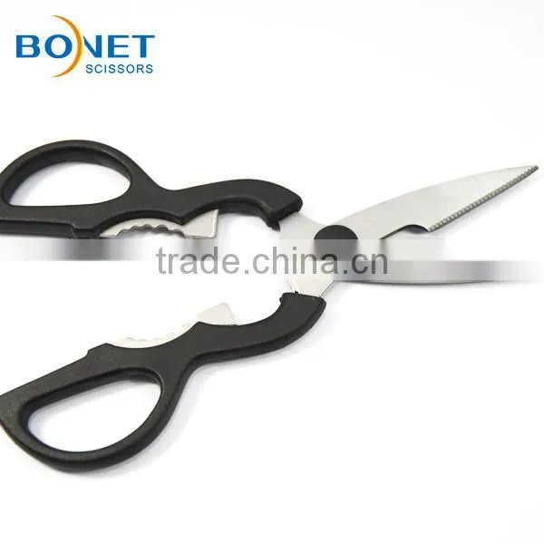 S53014 8" Useful Black handle ideal kitchen scissors
