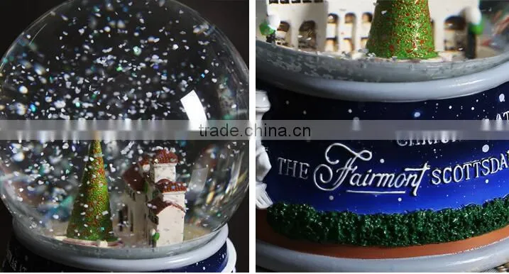 Polyresin decoration snow globe Gifts snow globe Wholesale