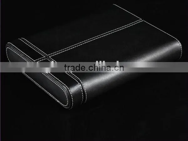 Genuine leather cigarette case holder