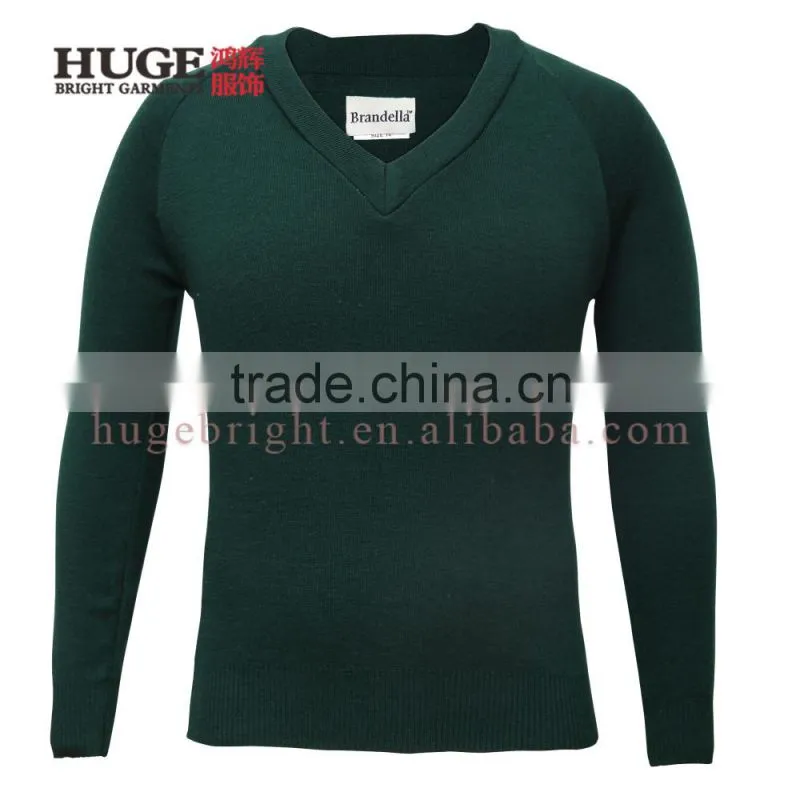 Soft Warm 100% Silk Kintted V Shape Cashmere Sweater Luxury