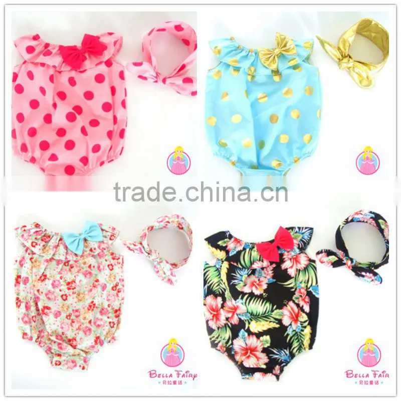 Baby girl's Newborn 100% cotton Rompers Clothes Bodysuit Jumpsuit