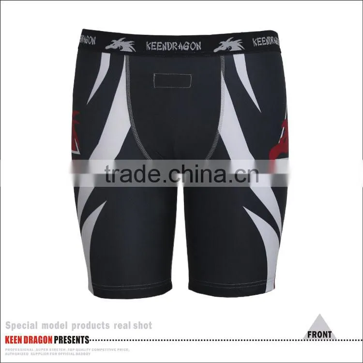 Custom Design Make Your Own Fitness Compression Mma Shorts
