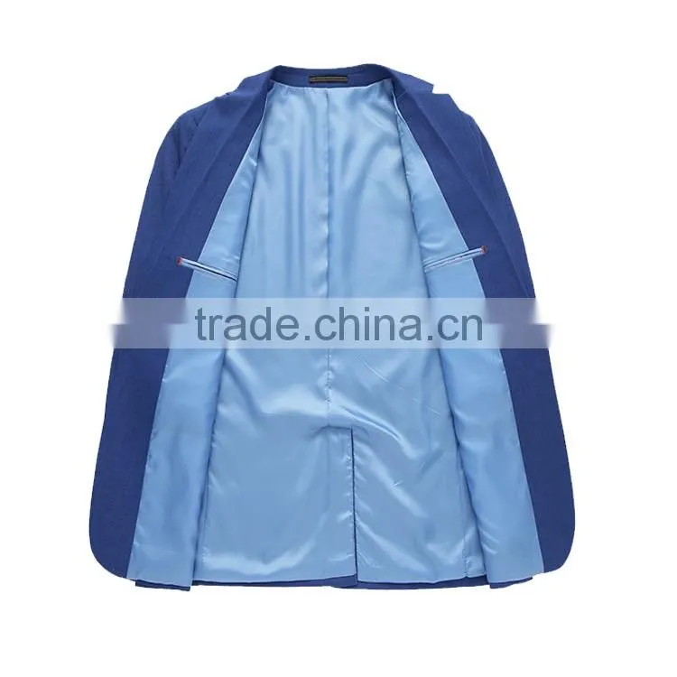 High Quality 1 Button Fashion Business Suit Jacket Blazer For Men