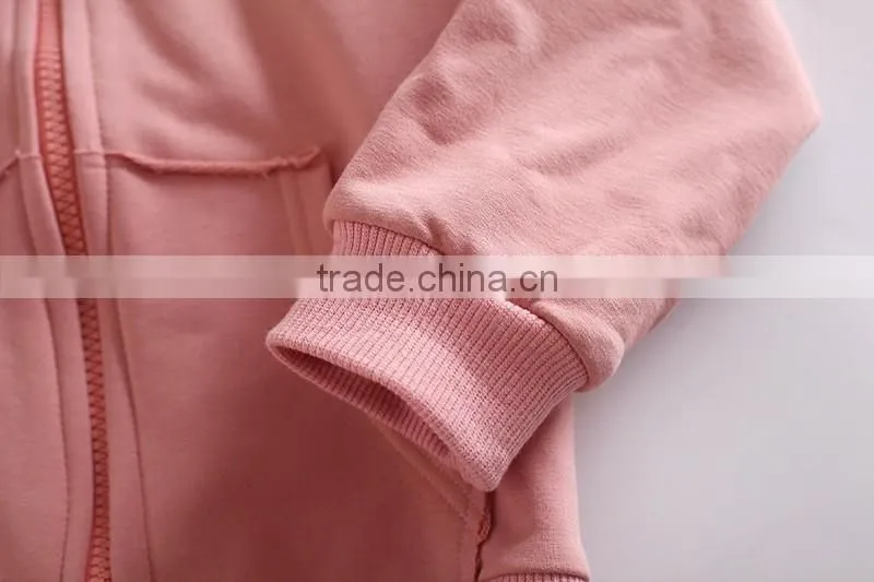 High quality european child garment cotton clothing children comfortable kids clothes set