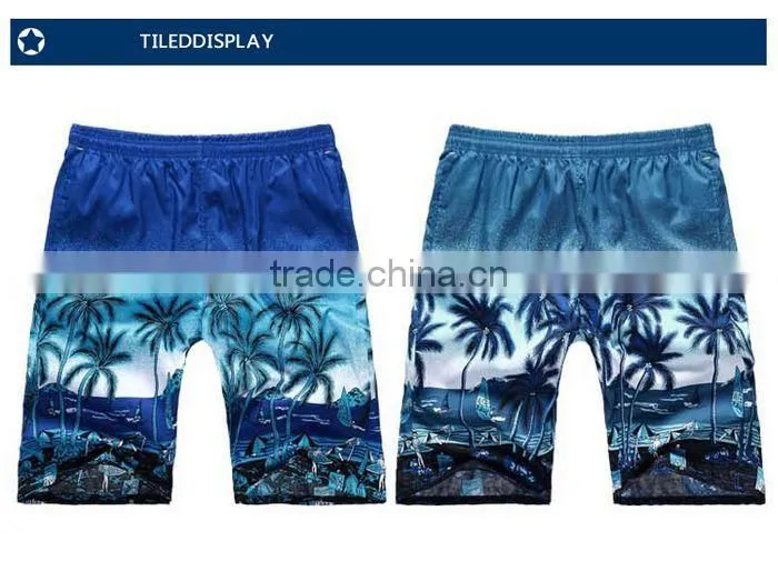 2014 Fashion Custom Couple Hot Mens Beach Shorts Wholesale