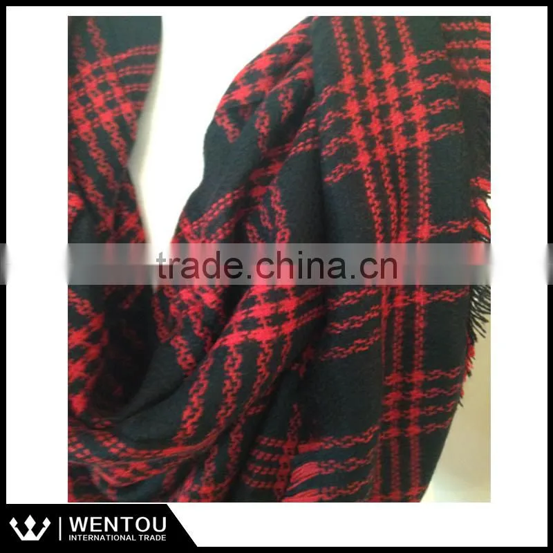 Wholesale Oversized Plaid Tartan Blanket Scarf