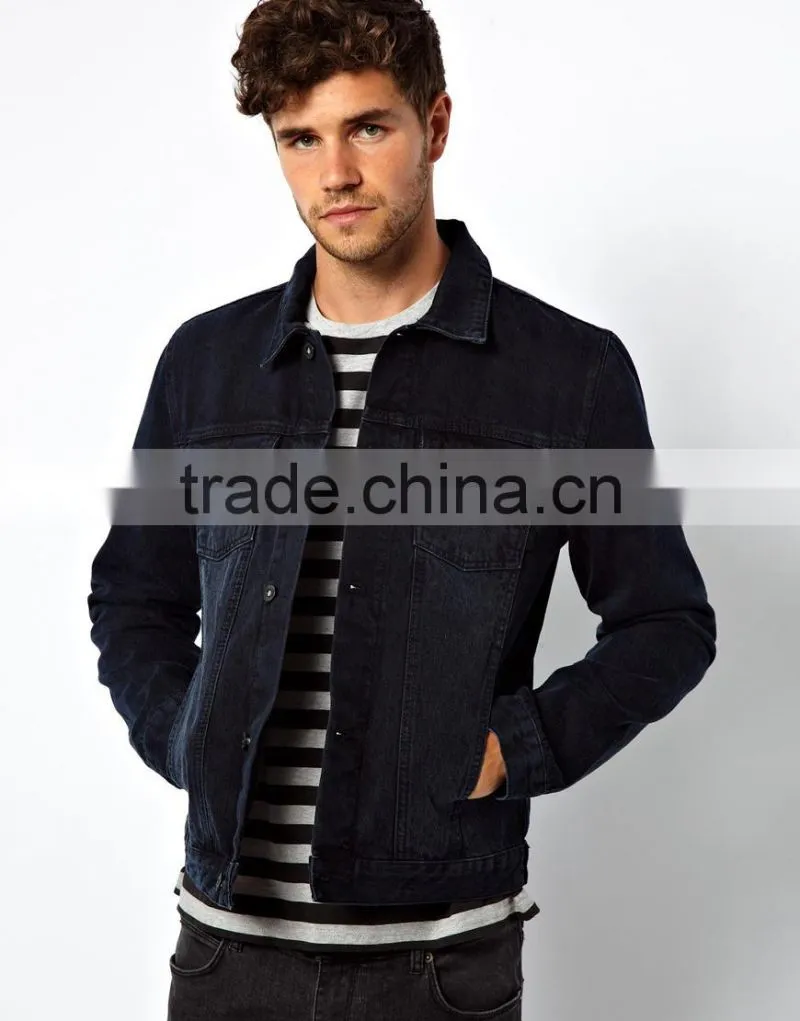 2013 China supplier men's denim jacket