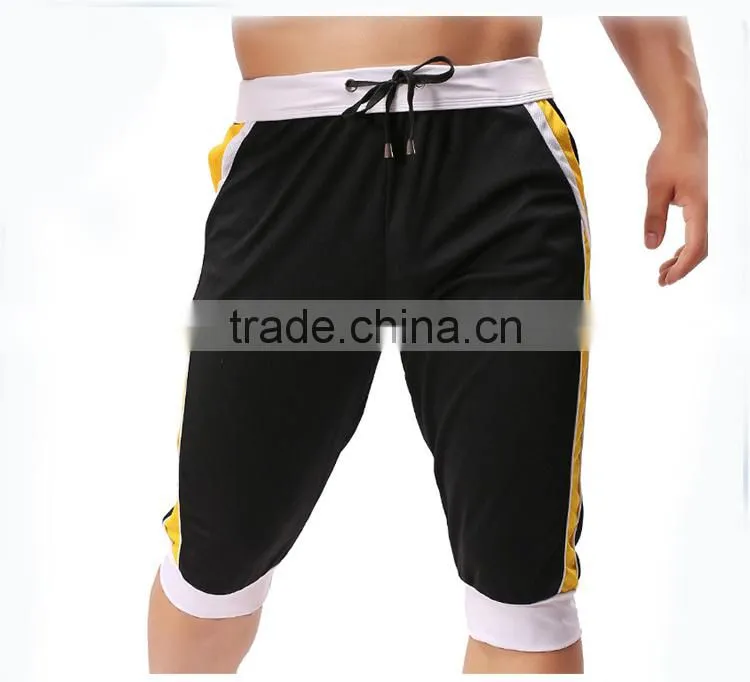 Factory Wholesale Custom Yoga Polyester Mens Jogging Summer Shorts