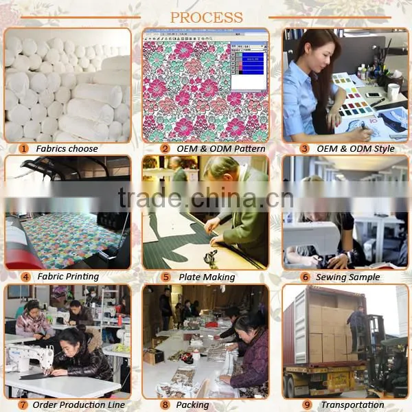 Custom High Quality Digital OEM Printed Silk Wedding Dress