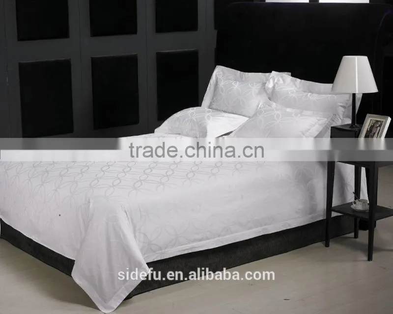 Cozy Cheap 100% Cotton Satin Bed Sheet Bedding Set