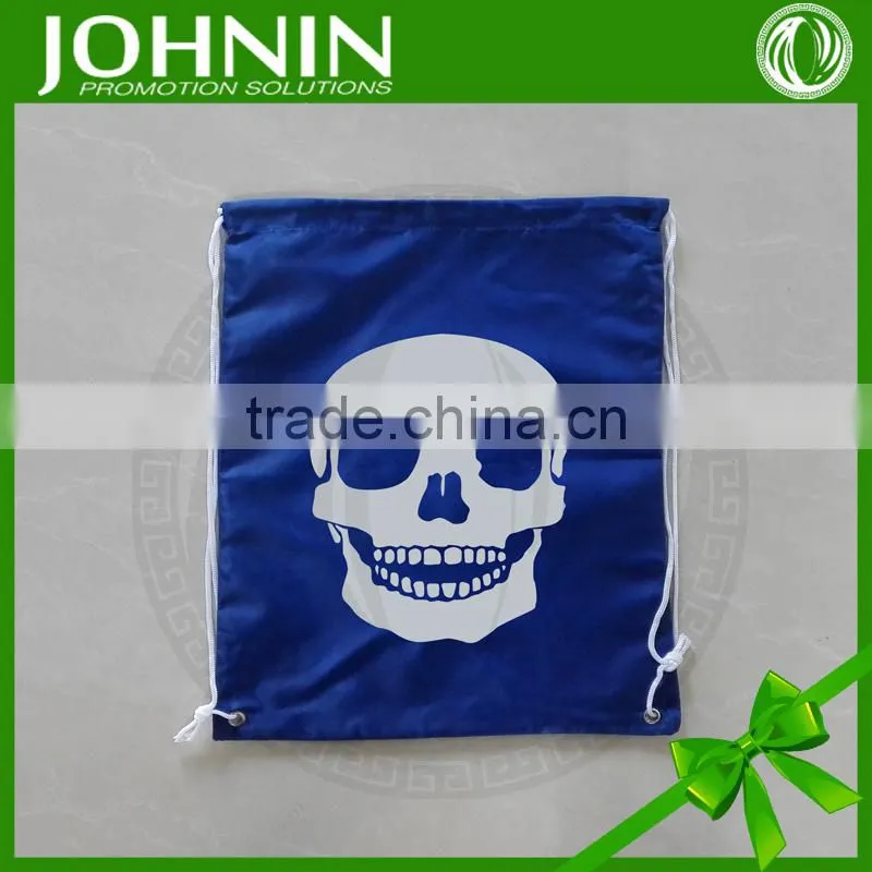 Hot Custom Logo 100% Polyester shopping String Bag