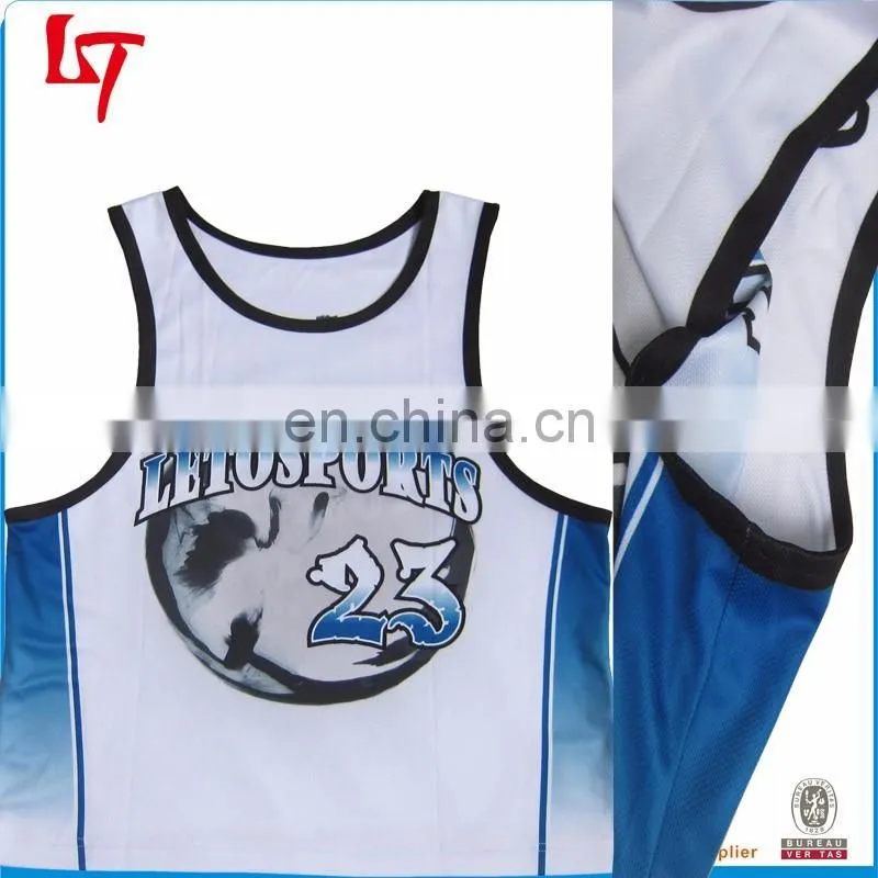 Sublimated Polyester Mesh Box Us Lacrosse Club Pinnies Wholesale hot sale custom sublimation Lacrosse Jersey/ uniform/ wear