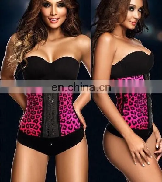 Women Latex cincher Rubber Waist Trainer Cincher Underbust Corset Body Shaper Shapewear