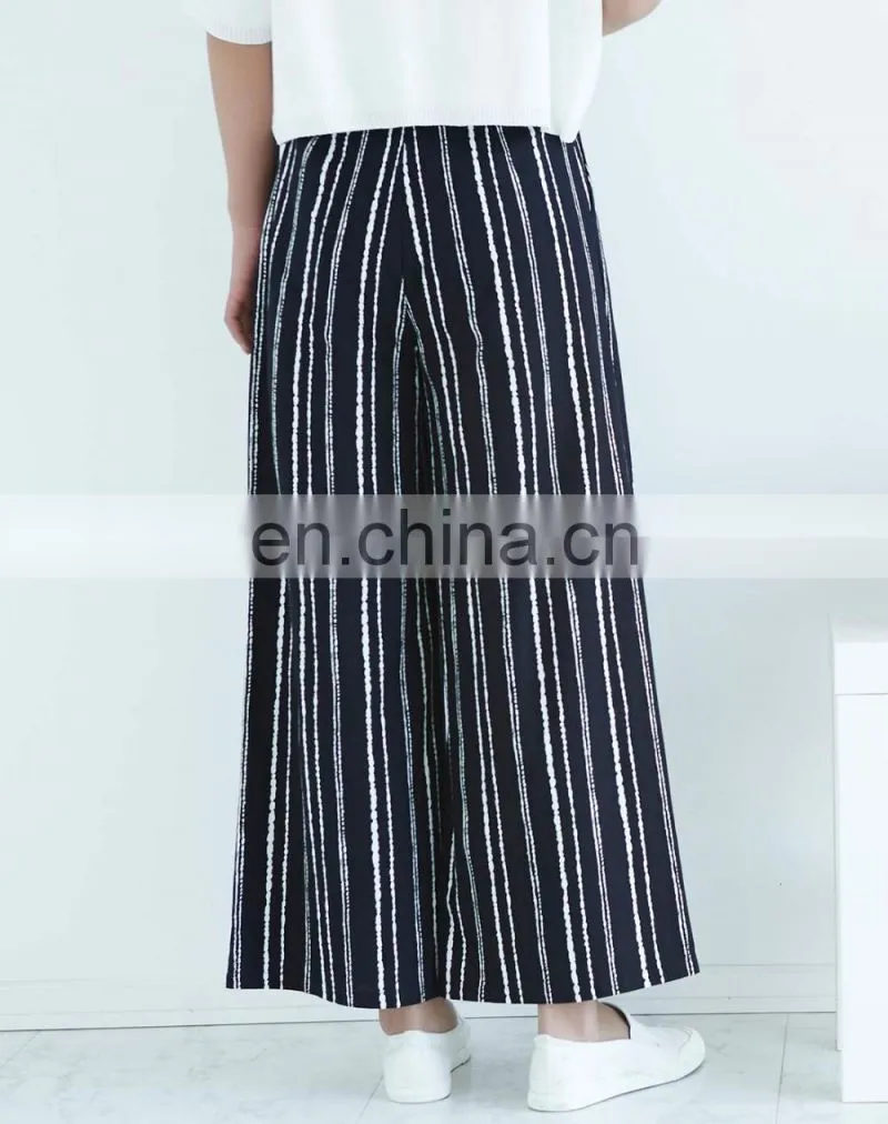 2016 new arrivel lady wide leg pants