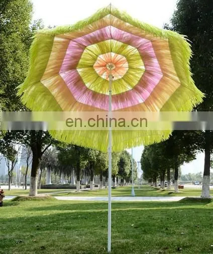 2015heated new designed solar beach umbrella outdoor, garden parasol umbrella