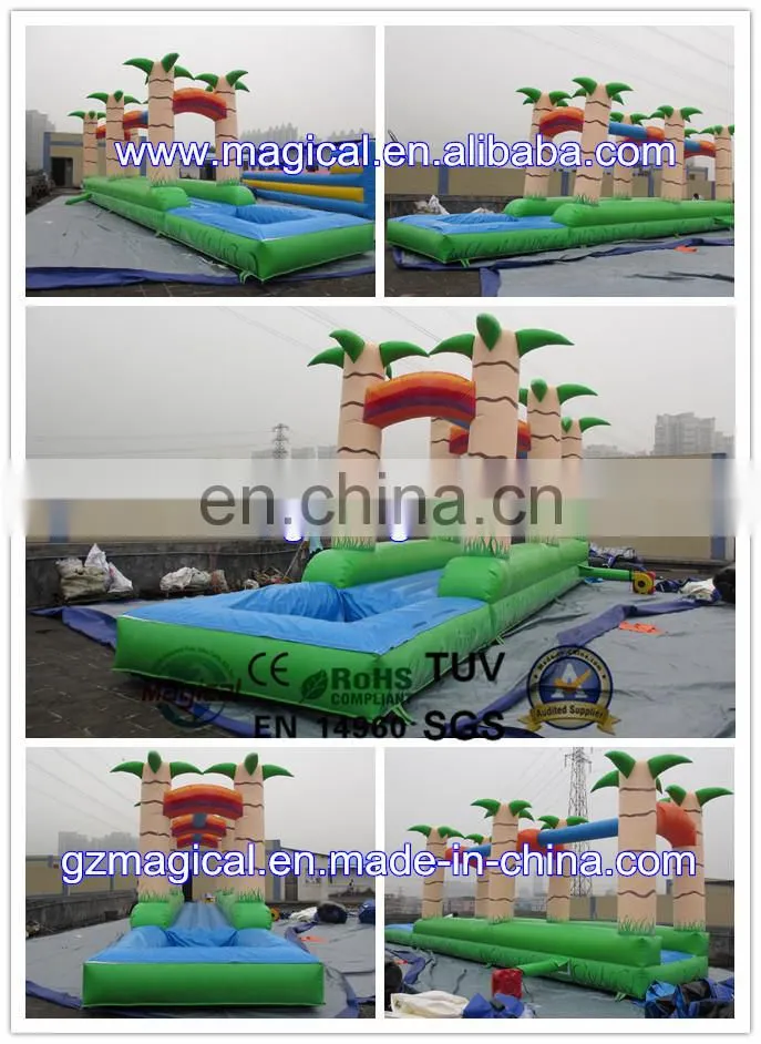 Jungle Inflatable Water Slip N Slide