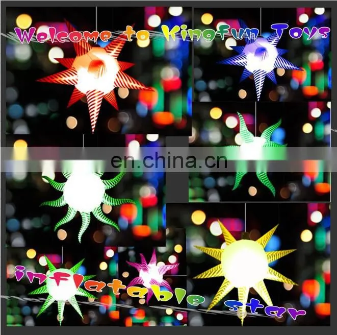 Inflatable cone decoration/ led light cone for event