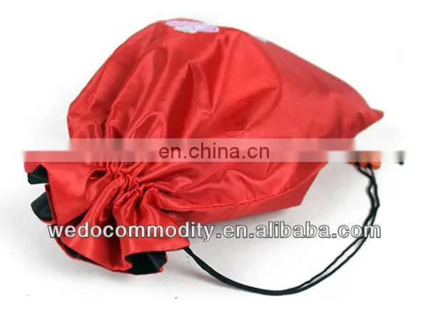 satin shoe bag