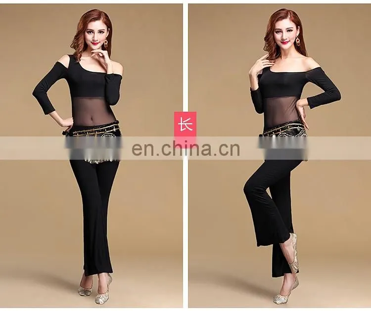 T-5123 High modal comfortable fabric adult short sleeve bellydance wear
