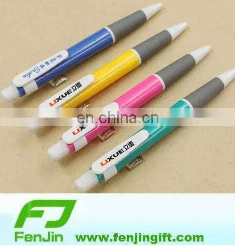 factory direct custom logo plastic pen