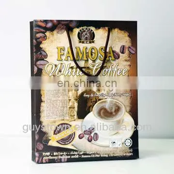 Customized Laser film paper gift bag for promotion