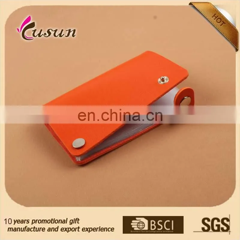 new design promotinal pvc credit card holder