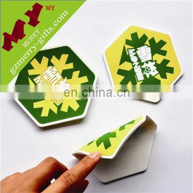 Advertising gifts rubber beer coaster / silicone coaster