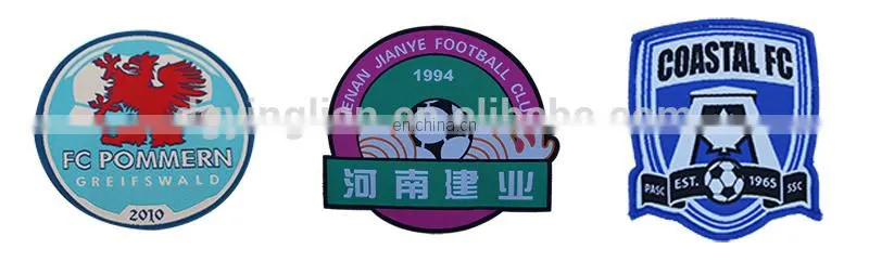 custom sports embroidery patches for clothing