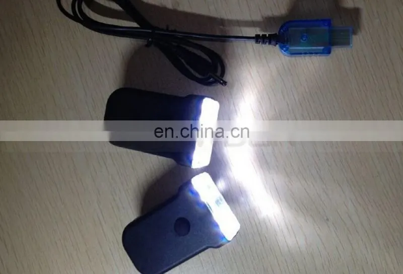 360 Degree 4 LED Adjustable Rechargeable Fishing Hunting Handsfree Clip Cap Light