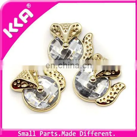 New arrival popular design plastic woman shoes buckle decration