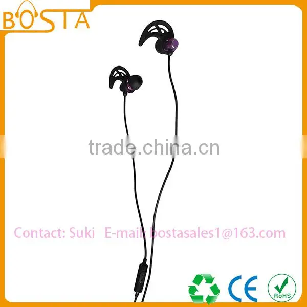Micro Bottom price Cute 3.5mm new fashion smile pattern Earphone For MP3 MP4