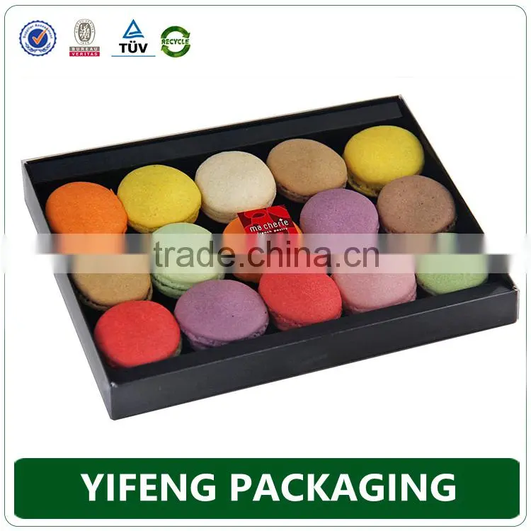 wholesale luxury round macaron gift box for laduree