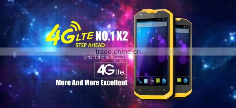 NO.1 X2 IP68 Waterproof Rugged Smartphone Android 5.0 Lollipop 5.5 Inch MTK6582 Quad Core 1GB 8GB 8MP Unlocked