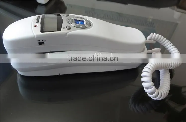 Firm telephone housing analog cheeta corded telephones for home