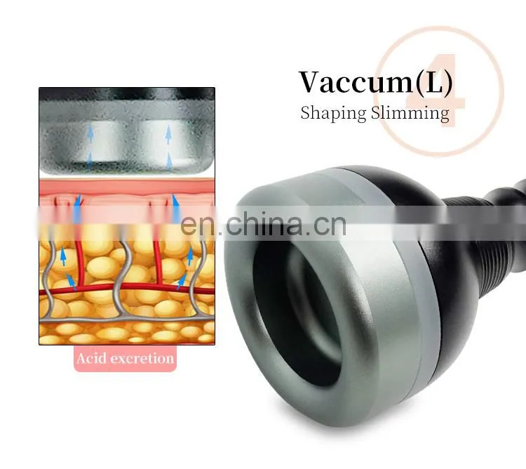 Factory Price RF Vacuum 80K Ultrasound Cavitation Therapy 8D Carving Slimming Machine 5D Weight Loss BIO Massage Body Detox