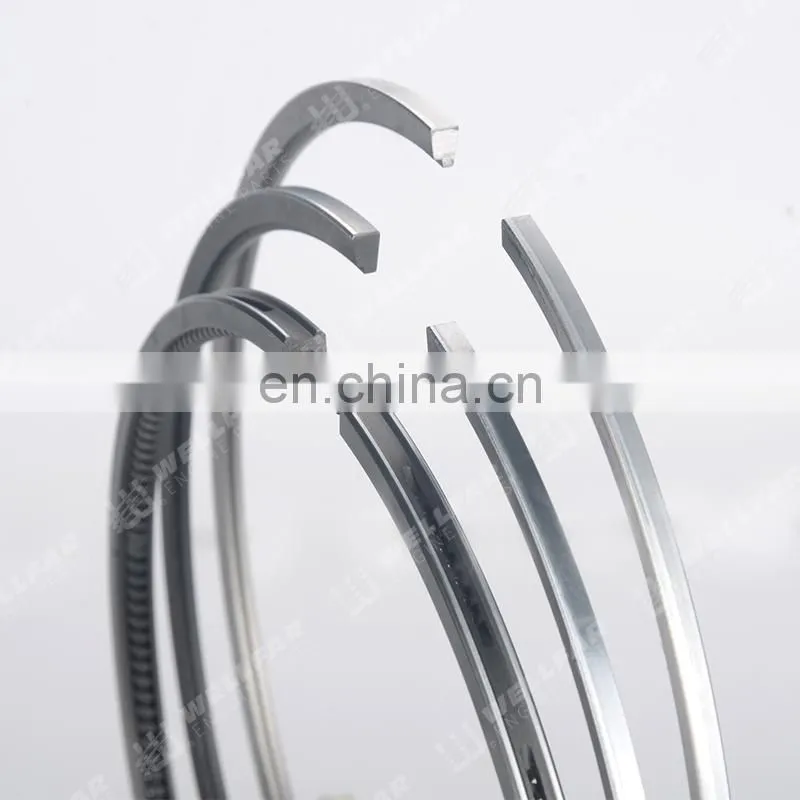 Piston ring manufacture L10 piston ring set 3803961 size 125mm*2.97+2.97+4.75