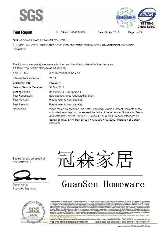 SGS report 